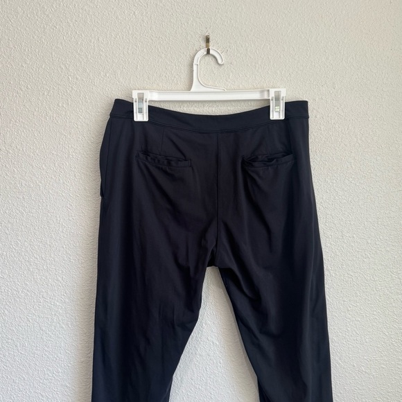 Lululemon Womens M/L Black Straight Leg Casual Joggers Sweatpants Workout Lounge - Picture 5 of 7